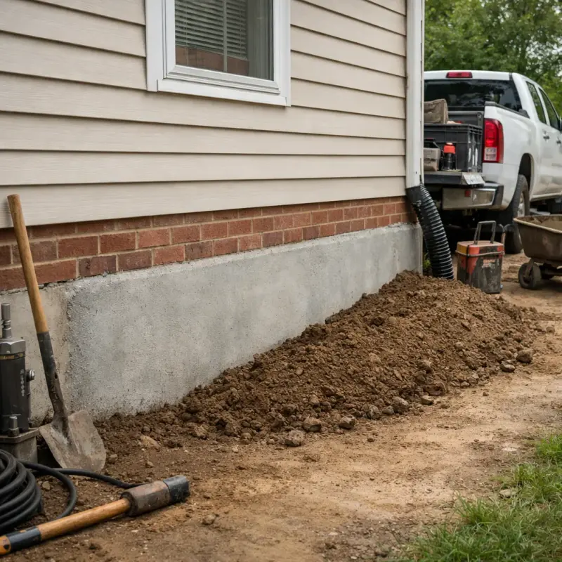 Stem Wall Repair Carrollton